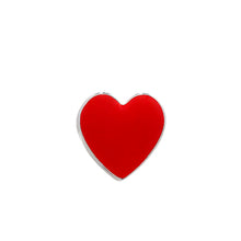 Load image into Gallery viewer, Small Red Heart Shaped Pins