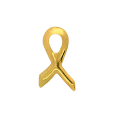 Load image into Gallery viewer, Gold Ribbon Childhood Cancer Tac Pins - The Awareness Company - The Awareness Company