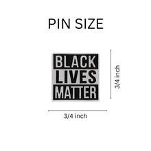 Load image into Gallery viewer, Bulk Black Lives Matter Pins, BLM Movement Lapel Pins