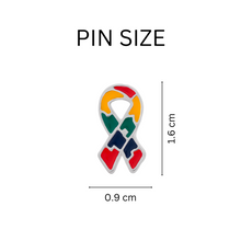 Load image into Gallery viewer, Bulk Autism Ribbon Pins Wholesale, Autism Awareness Pins