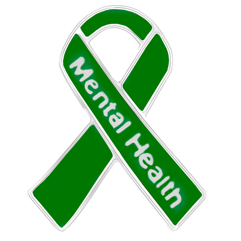 Mental Health Awareness Ribbon Pins