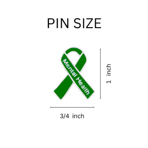 Mental Health Awareness Ribbon Pins