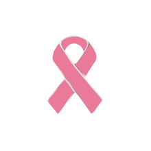 Load image into Gallery viewer, Bulk Pink Ribbon Breast Cancer Awareness Pins, Pink Breast Cancer Ribbons - The Awareness Company