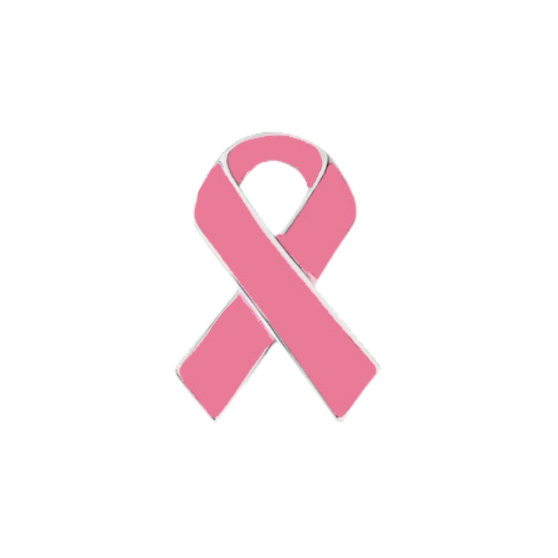 Bulk Pink Ribbon Breast Cancer Awareness Pins, Pink Breast Cancer Ribbons - The Awareness Company