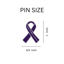 Load image into Gallery viewer, 10 Pack Pancreatic Cancer Awareness Ribbon Pins