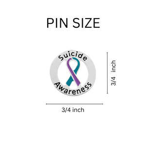 Bulk Suicide Ribbon Pins for Prevention and Awareness - The Awareness Company