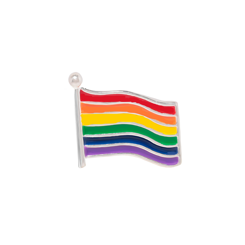 Small Rainbow Flag Lapel Pins