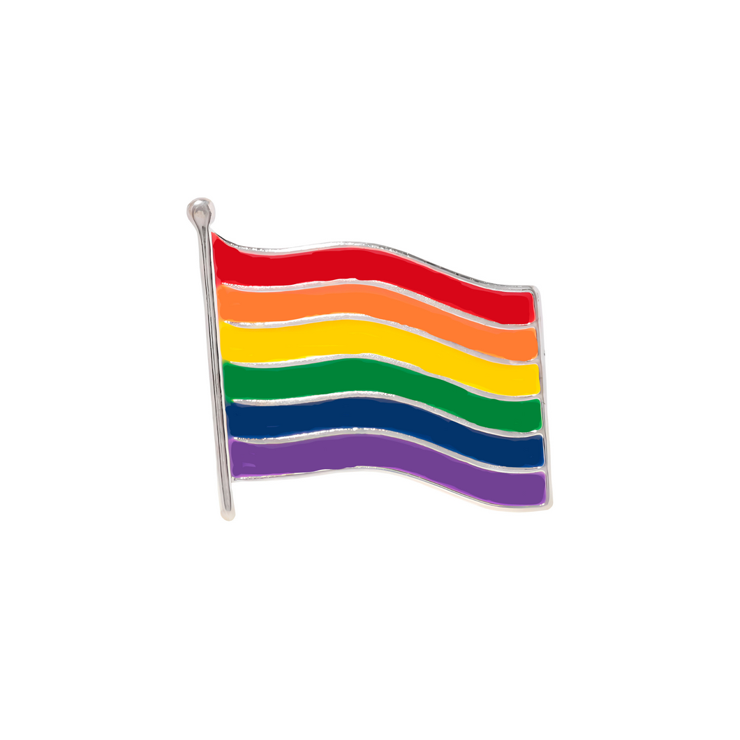 Large Rainbow Flag Lapel Pins