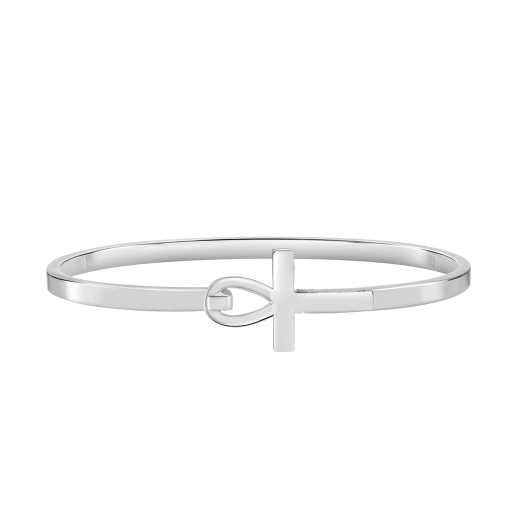 Elegant Cross Bangle Bracelets