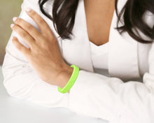 Load image into Gallery viewer, Lime Green Silicone Bracelets