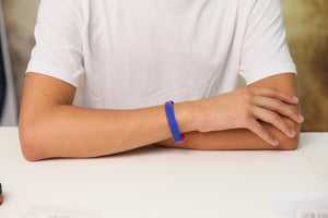 Bisexual Silicone Bracelets, Bisexual Wristbands, LGBTQ Bands - The Awareness Company