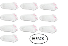 Load image into Gallery viewer, 10 Pack Breast Cancer Pink Ribbon Socks