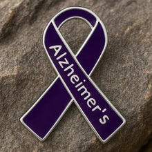 Load image into Gallery viewer, Alzheimer's Awareness Ribbon Pins - The Awareness Company