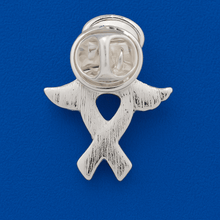 Load image into Gallery viewer, Angel Pink &amp; Blue Ribbon Pins - The Awareness Company