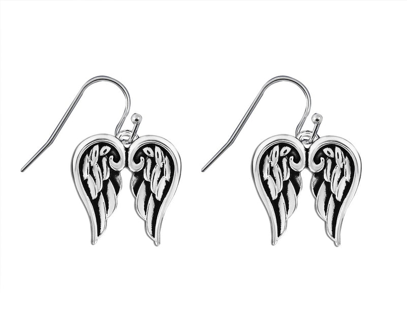 Angel Wings Religious Earrings 