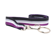 Load image into Gallery viewer, Asexual Flag Colored Lanyards