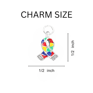 Autism Awareness Ribbon Leather Cord Bracelets - The Awareness Company