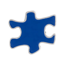 Load image into Gallery viewer, Autism Blue Puzzle Piece Pins - The Awareness Company