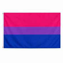 Load image into Gallery viewer, Bisexual 3 Feet by 5 Feet Nylon Flag - The Awareness Company