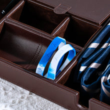 Load image into Gallery viewer, Blue &amp; White Silicone Bracelets (Child Size) - The Awareness Company