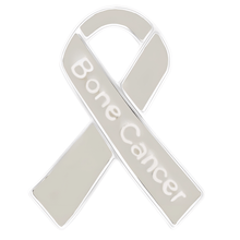 Load image into Gallery viewer, Bone Cancer Awareness Ribbon Pins - The Awareness Company