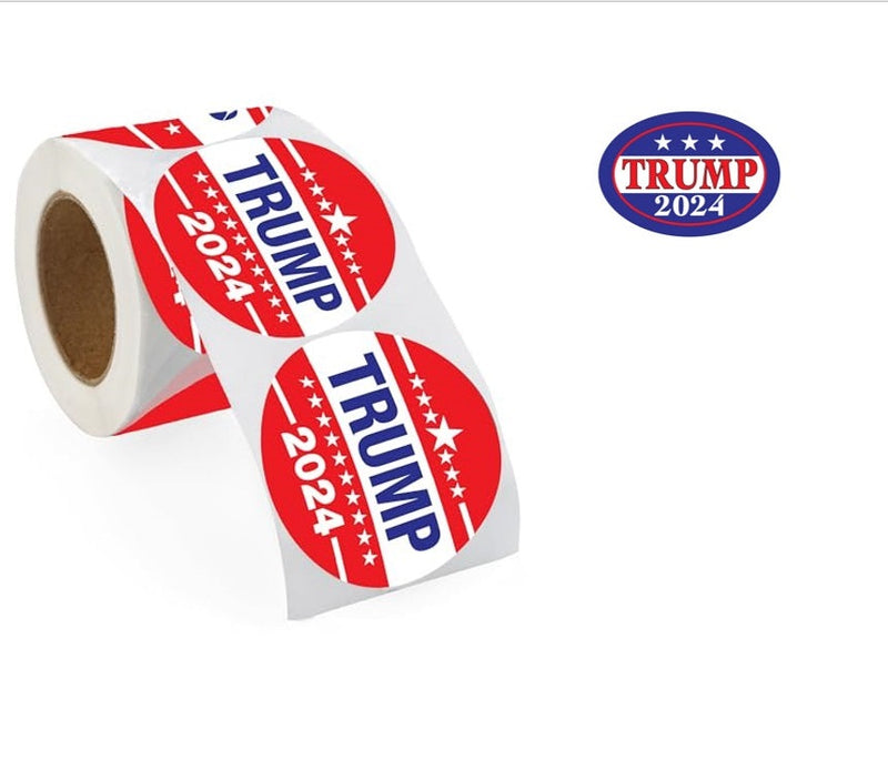 250 Trump Election Stickers (Various Styles) - 250 Stickers Per Roll