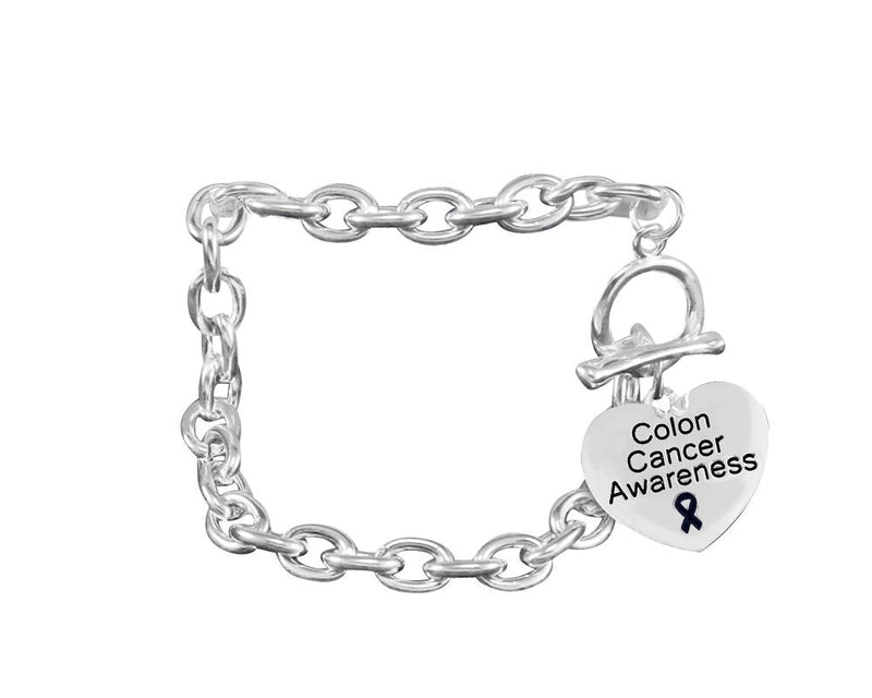 Colon Cancer Research Bracelet (Stainless Steel) – Corso Custom Jewelry