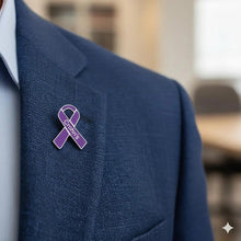 Load image into Gallery viewer, Crohn's Disease Awareness Ribbon Pins - The Awareness Company