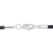 Load image into Gallery viewer, Crystal Purple Ribbon Heart Charm Leather Cord Bracelets - The Awareness Company
