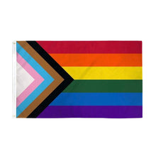 Load image into Gallery viewer, Daniel Quasar 3 Feet by 5 Feet Nylon Flag - The Awareness Company
