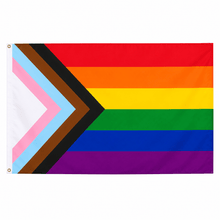 Load image into Gallery viewer, Daniel Quasar 3 Feet by 5 Feet Nylon Flag - The Awareness Company