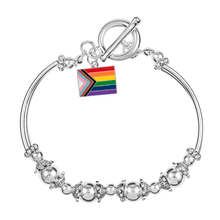 Load image into Gallery viewer, Daniel Quasar Flag Beaded Bracelets - The Awareness Company