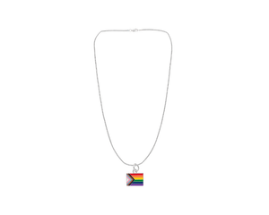 Daniel Quasar Flag Charm Necklaces - The Awareness Company