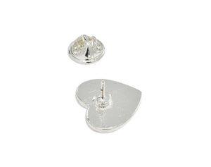 Daniel Quasar Flag Heart Pins - The Awareness Company