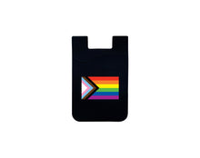 Load image into Gallery viewer, Daniel Quasar Flag Silicone Wallet Holders - The Awareness Company