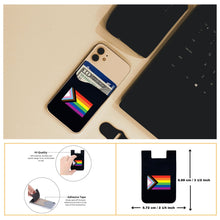 Load image into Gallery viewer, Daniel Quasar Flag Silicone Wallet Holders - The Awareness Company