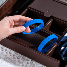 Load image into Gallery viewer, Dark Blue Silicone Bracelets - The Awareness Company
