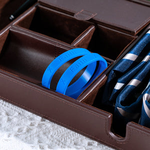 Dark Blue Silicone Bracelets - The Awareness Company