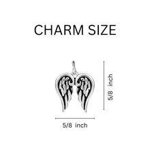 Load image into Gallery viewer, Double Angel Wings Religious Hanging Charms - The Awareness Company