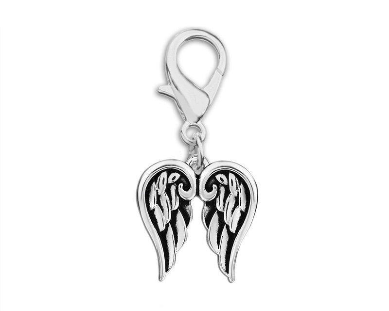 Double Angel Wings Religious Hanging Charms 