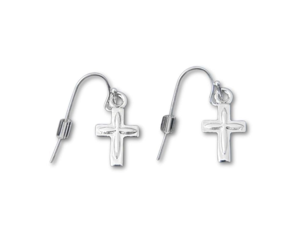Double Cross Earrings 