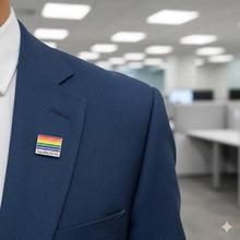 Load image into Gallery viewer, Equality For All Rainbow Flag Pins - The Awareness Company