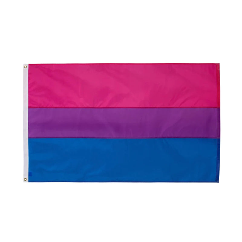 Bisexual 3 Feet by 5 Feet Nylon Flag