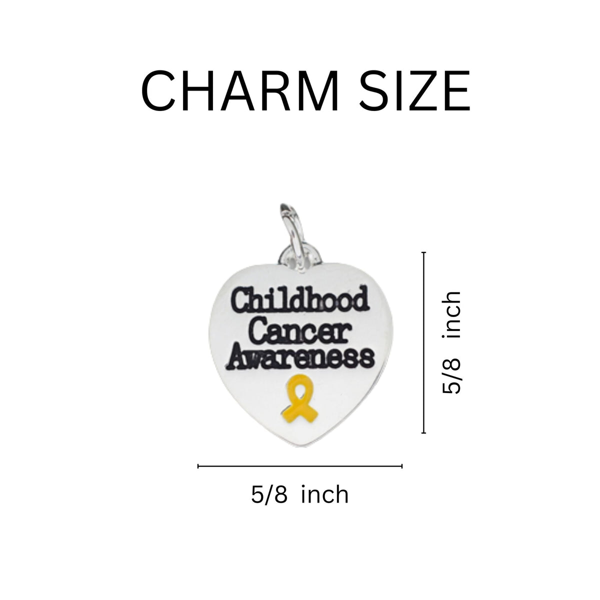Bulk Childhood Cancer Split Style Key Chains Bulk - The Awareness Company