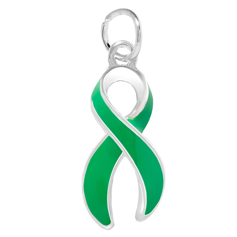 Green Ribbon Charms - The Awareness Company