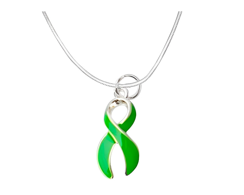 Green Ribbon Necklaces - The Awareness Company