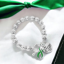 Load image into Gallery viewer, Green Ribbon Where There is Love Bracelets - The Awareness Company