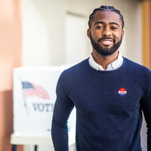 Load image into Gallery viewer, I Voted Today American Flag Colored Stickers (250 per Roll) - Fundraising For A Cause