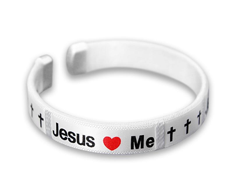 Jesus Loves Me Bangle Bracelet 