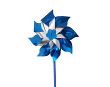 Load image into Gallery viewer, Large Blue Pinwheels for Child Abuse Prevention - The Awareness Company